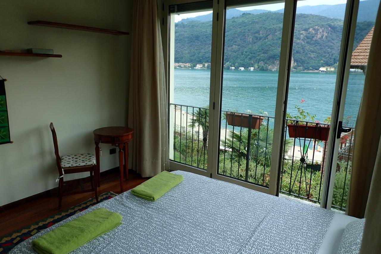 B&B Dolce Vista Al Lago Lugano Porto Ceresio Eksteriør bilde
