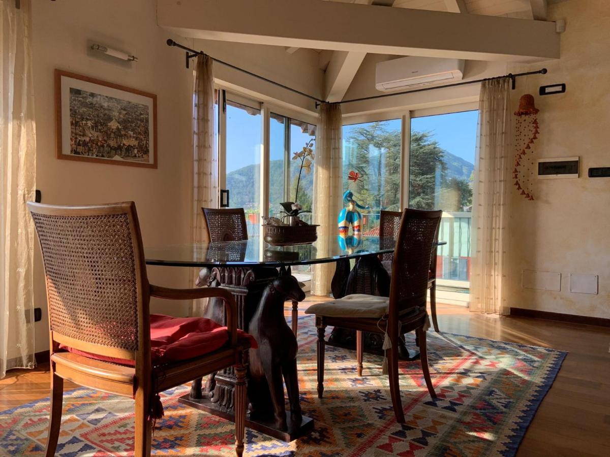 B&B Dolce Vista Al Lago Lugano Porto Ceresio Eksteriør bilde