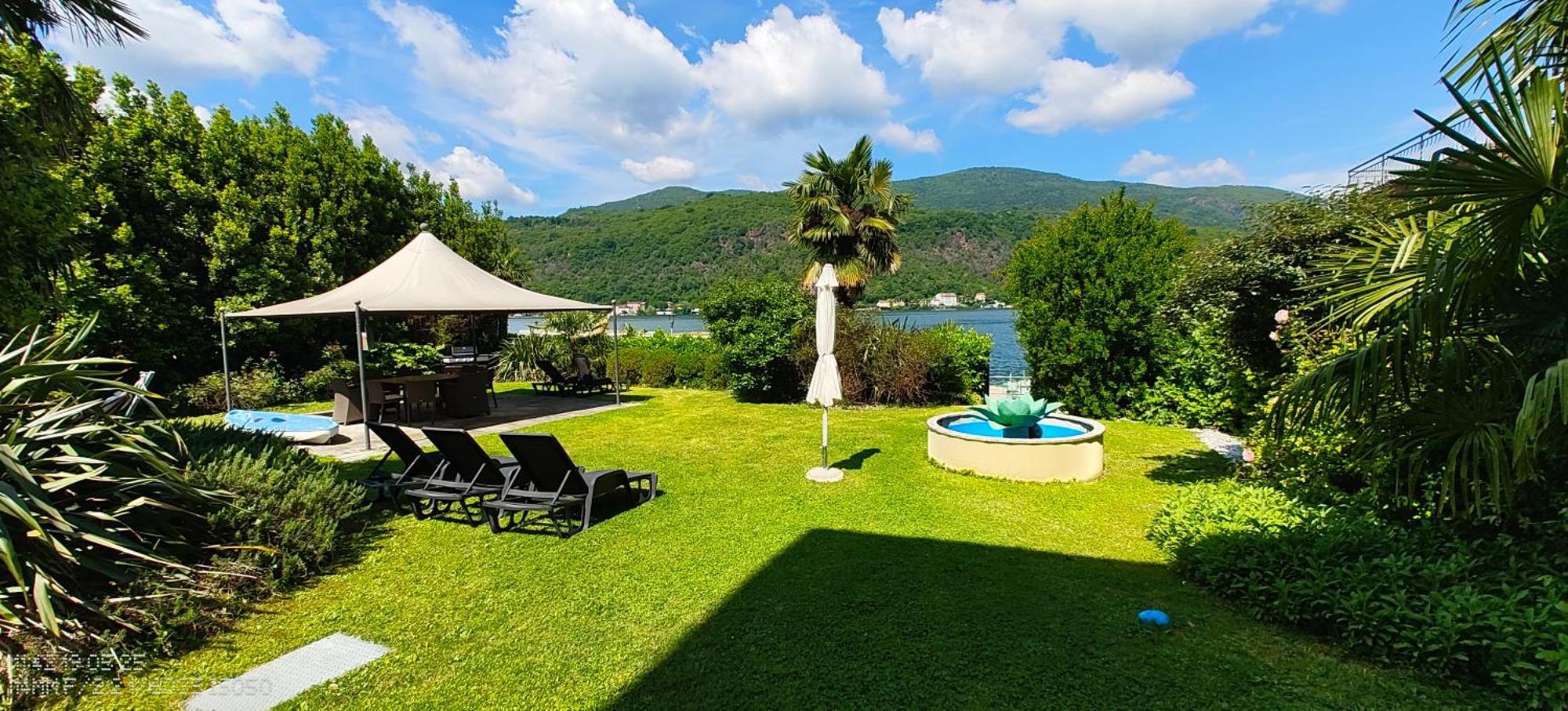 B&B Dolce Vista Al Lago Lugano Porto Ceresio Eksteriør bilde